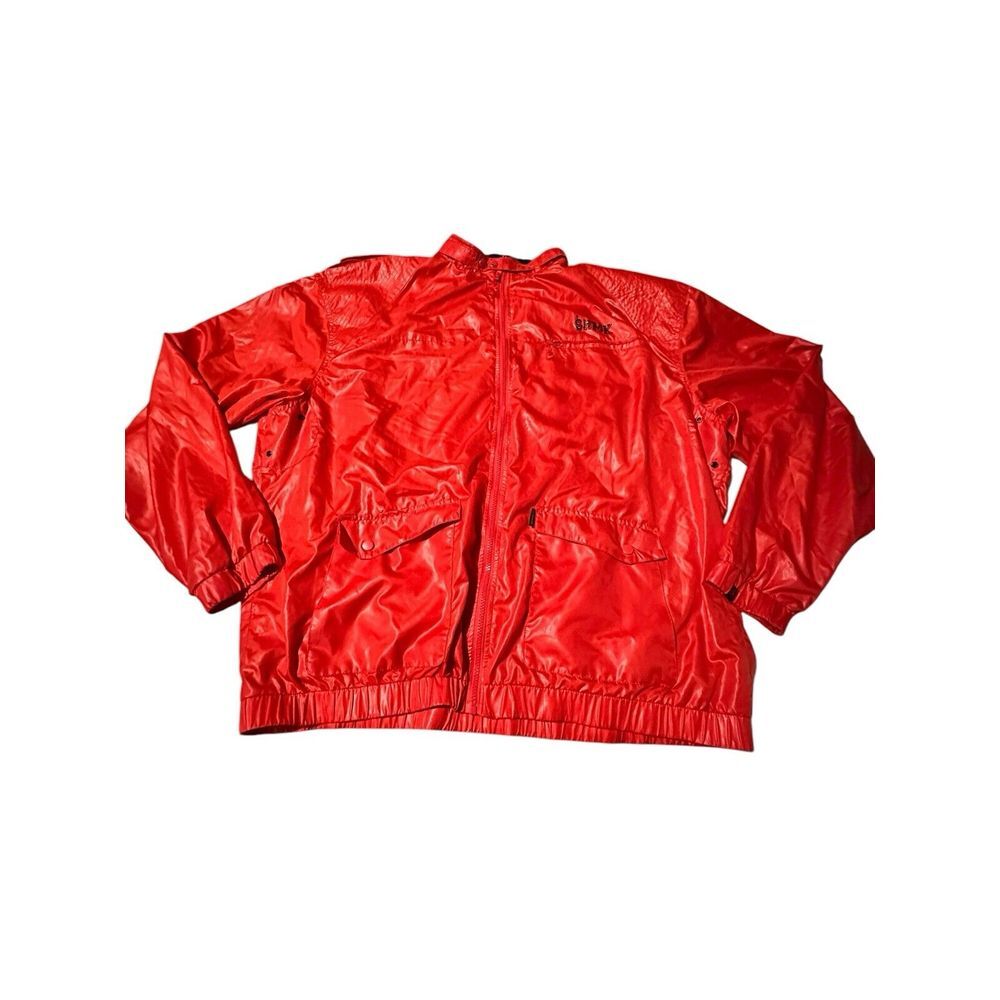 SHMACK LVY League Jacket Men's Size ~4XL In Chinese Red Nylon SHMK Skater #N11-6